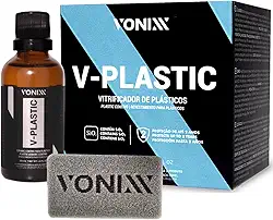 V-Plastic 20ml Vonixx Vitrificador Revitalizador Restaurador de Plasticos Borrachas