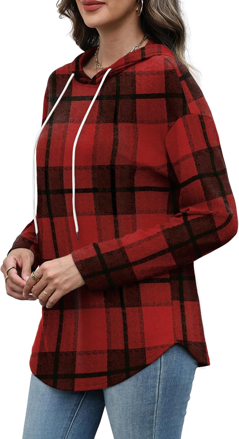 Bofell Hoodies for Women Long Sleeve Shirts Fall Clothes 2025 Outfits Crewneck Sweatshirts Winter Fashion Clothing - Image 3