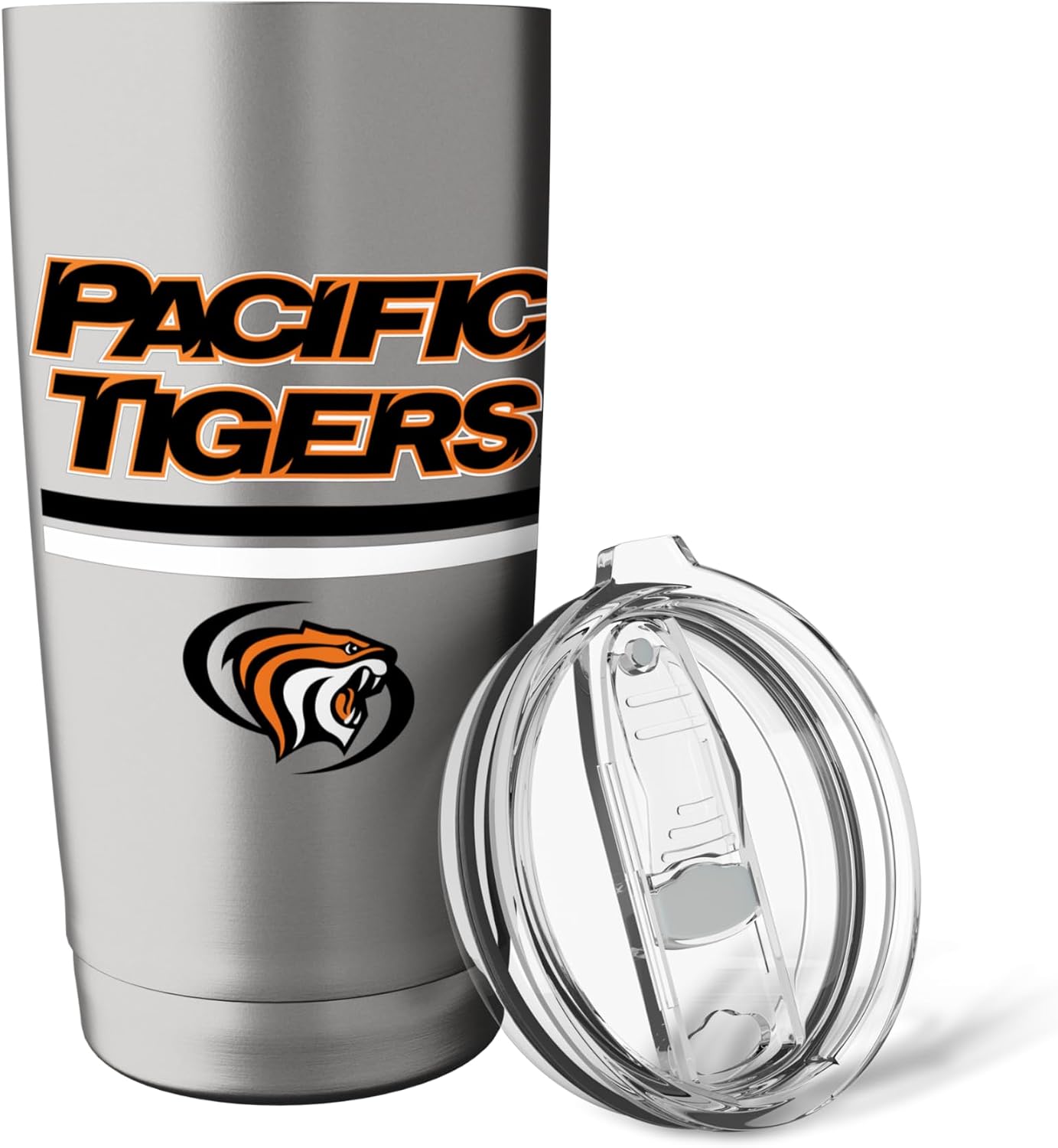 Pacific Tigers | Official NCAA University Merch | NAFPUP01 Stainless Steel Insulated Tumbler