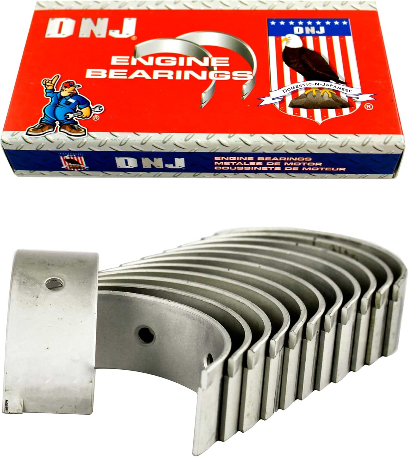 DNJ RB941B Rod Bearings Set Standard for 1982-1984 Toyota Celica Cressida 2.8L L6 12V DOHC 2754cc