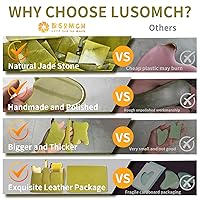 Vista 7 de Juego de cuidado de la piel, 1 paquete de masajeador 3 en 1 Jade Gua Sha, rosa, herramienta Guasha para cara y cuerpo, productos de belleza