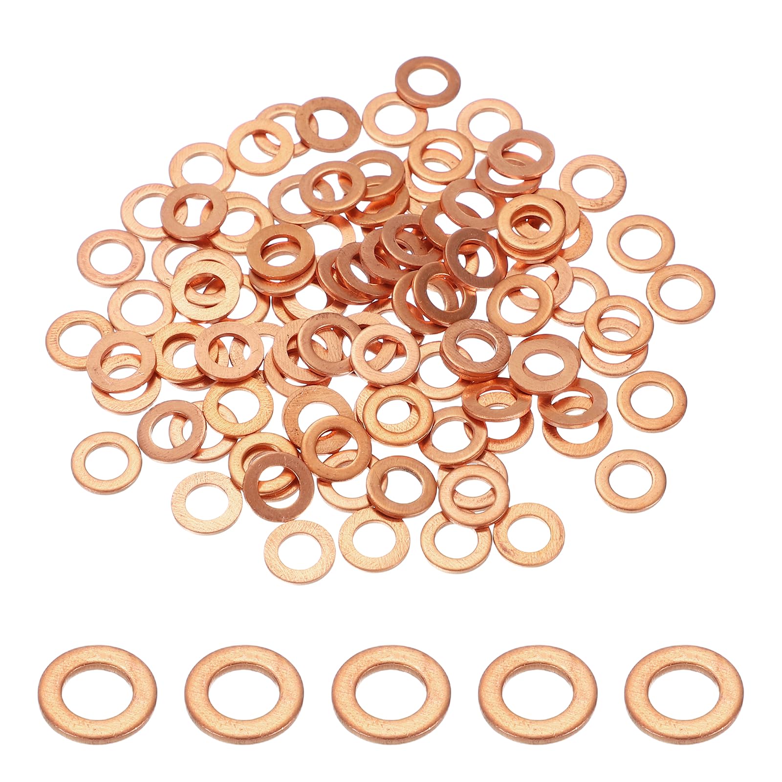 PATIKIL M5 Copper Washer Sealing Ring