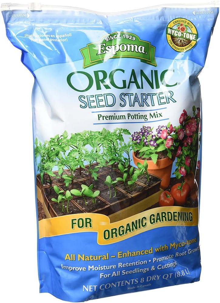 Amazon.com : Espoma SS8 8-Quart Organic Seed Starter : Seed Starter ...