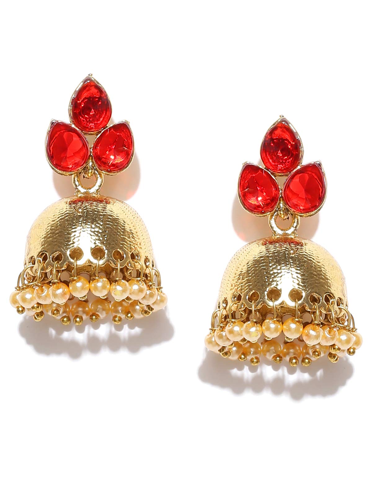 See full amazon price history chart for ZAVERI PEARLS Ethnic Jhumki Earrings for Women (Golden) (ZPFK9326) ZAVERI PEARLS Ethnic Jhumki Earrings for Women (Golden) (ZPFK9326) (B081LFNRPZ) Amazon Price History, Amazon Price Tracker