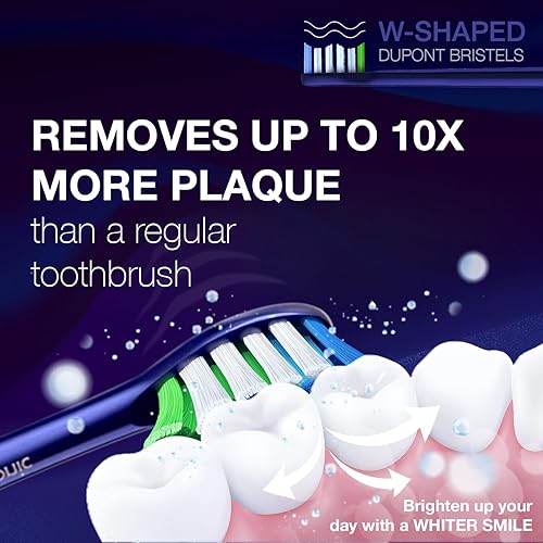 Miniatura 6 de Wagner Stern Edición WHITEN+. Cepillo de dientes eléctrico blanqueador con sensor de presión. Ofrece 5 modos de cepillado, 3 intensidades, 8