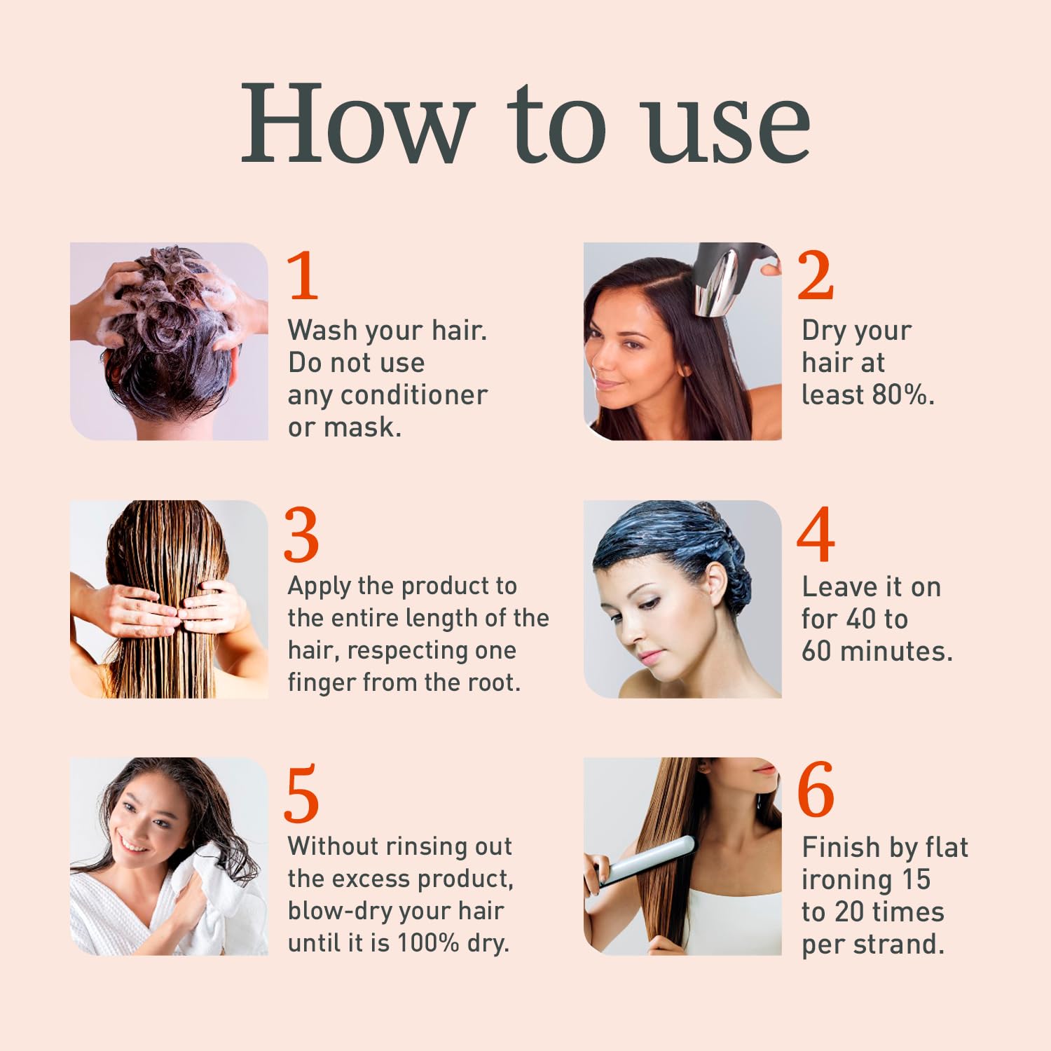 Expert Hair Keratin Smooth, Hair B-tox – Anti-Frizz, B-tox Capilar für das Haar – Thermo-Aktiv, Natürlicher Look – Keratin zum Haarglätten, Haarchirurgie für das Haar (1kg/35.3 oz.)