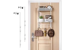 Over-the-Door Pantry Organizer: De-cluttering Master for Kitchens and Bathrooms