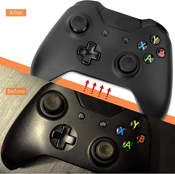 TOMSIN Replacement Thumbsticks for Xbox One/ PS4 Controllers, Joysticks Repair Kit for Xbox One S (4 Pcs)