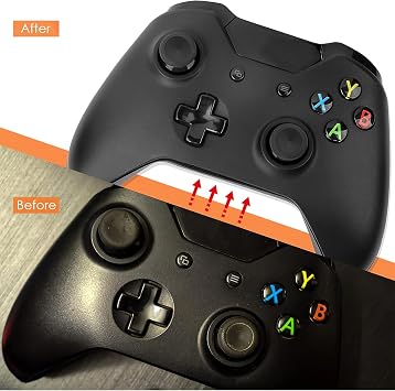 TOMSIN Replacement Thumbsticks for Xbox One/ PS4 Controllers, Joysticks Repair Kit for Xbox One S (4 Pcs)