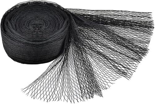 Garden Black Plastic Pond Mesh Net/Cover For Birds & Fish Protection - 1000 cm (500cm)