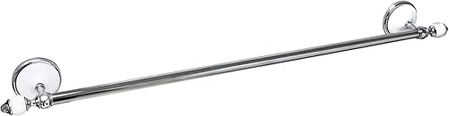 Miniatura 6 de Juego de accesorios de baño de cuatro piezas, incluye toallero de 24 pulgadas, gancho para bata, anillo para toalla y soporte para papel higiénico,