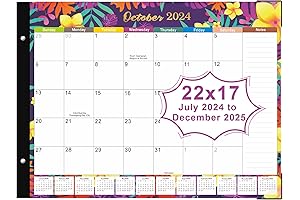23-24 Desk Calendar: 18 Months of Organization and Planning