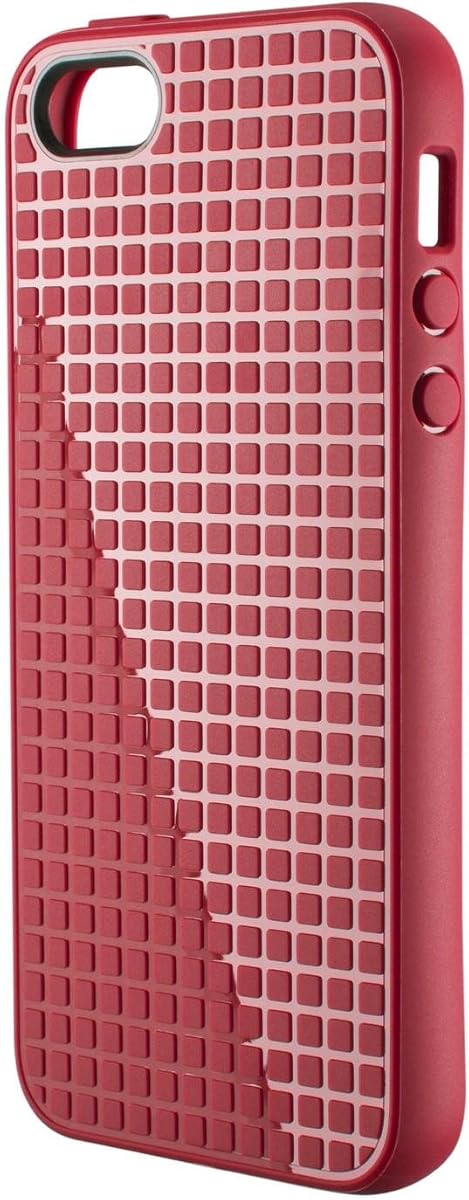 Speck Products Funda de goma PixelSkin HD para iPhone 5, 5s, SE - Rojo Pomodoro