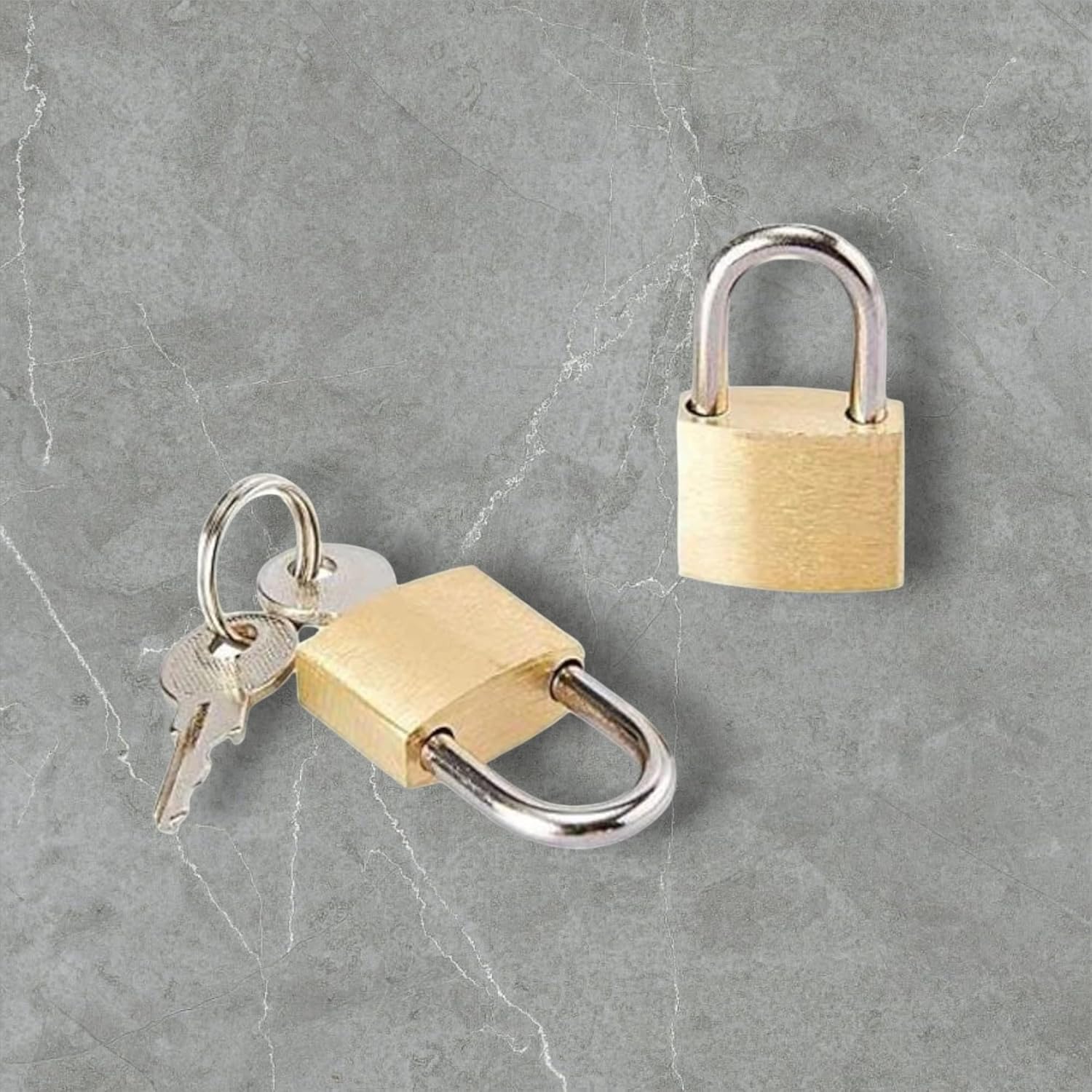 SYMKARD- Mini Locks with Keys Padlock for Luggage, Backpacks, Jewellery Box, Gym Bags, Diaries, 2 Pack (2)-image-7