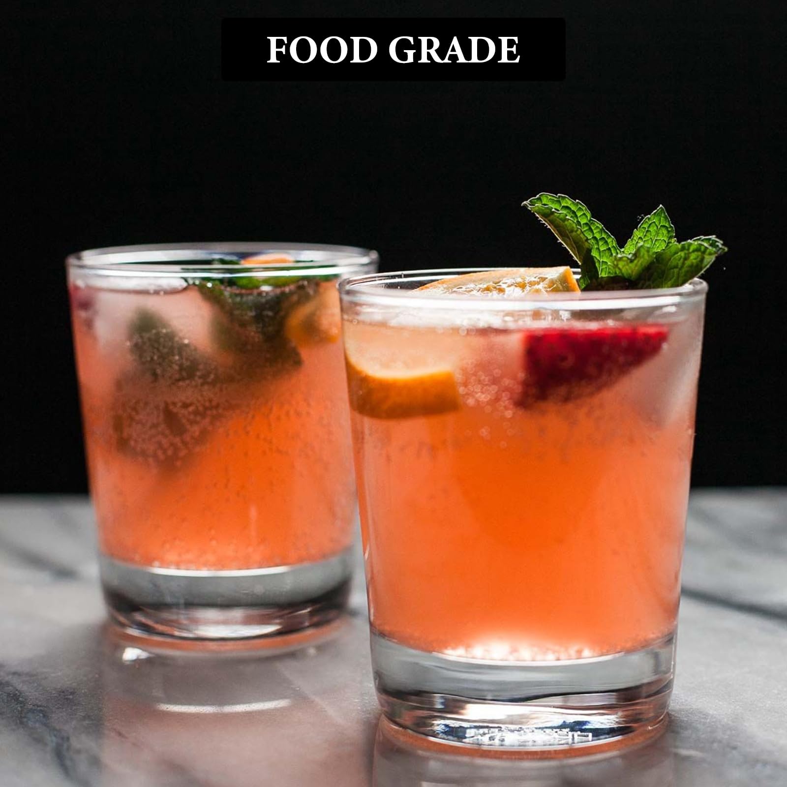 Ensemble de 36 verres à shot, verre à shot classique de 25 ml avec base épaisse, ensemble rond de tasses à shot transparentes pour cocktail, vodka, whisky