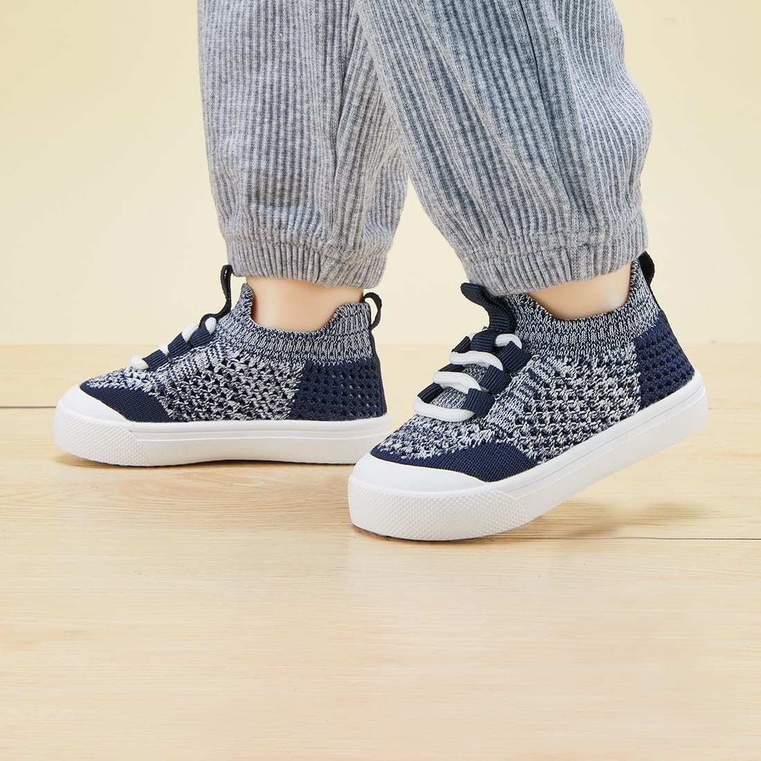 BMCiTYBM Baby Shoes Boy Girl Infant Sneakers Non-Slip First Walkers 6 9 12 18 24 Months - Image 2