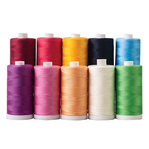 Connecting Threads 100% Cotton Thread Sets - 1200 Yard Spools