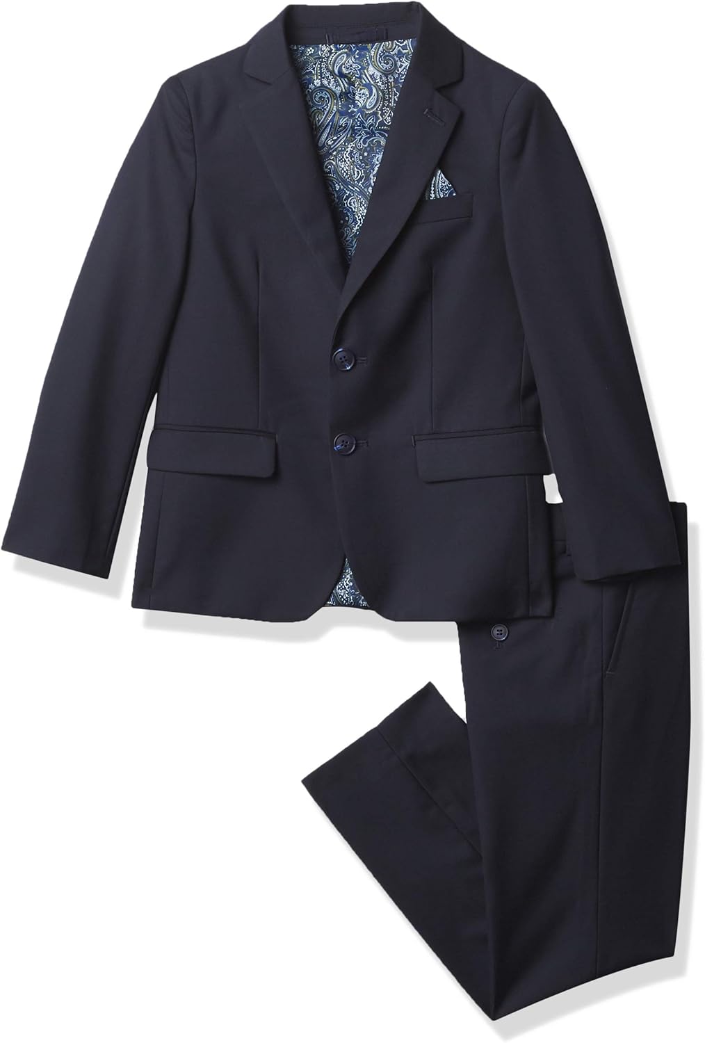 Isaac Mizrahi Boys' Slim Fit Solid Suit Set Kuwait Ubuy