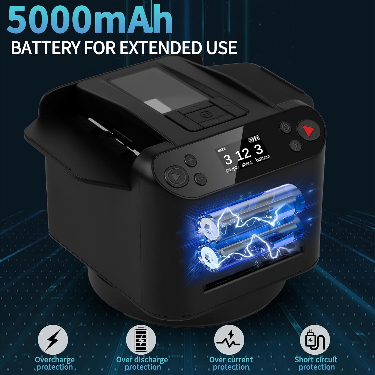 Automatic Card Shuffler and Dealer Machine，Card shuffler 2 Deck，360 °Rotating Card Dealer，Eletric Shuffling and Dealing Machine All in ONE, Ultra Quiet, Rechargeable,for Board Games and Poker Games