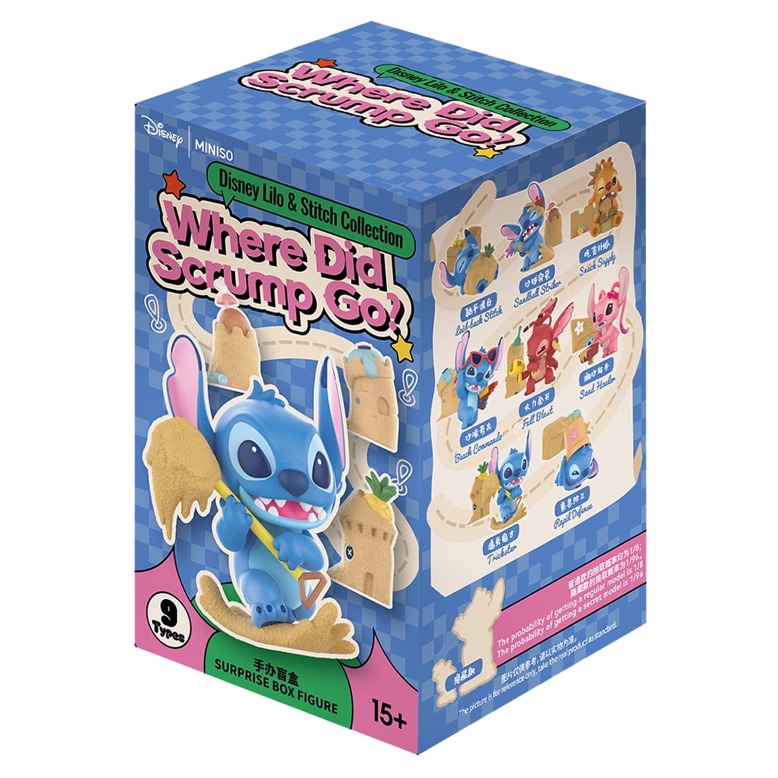 Amazon.com: MINISO Disney Stitch “Where Did Little Gold Go