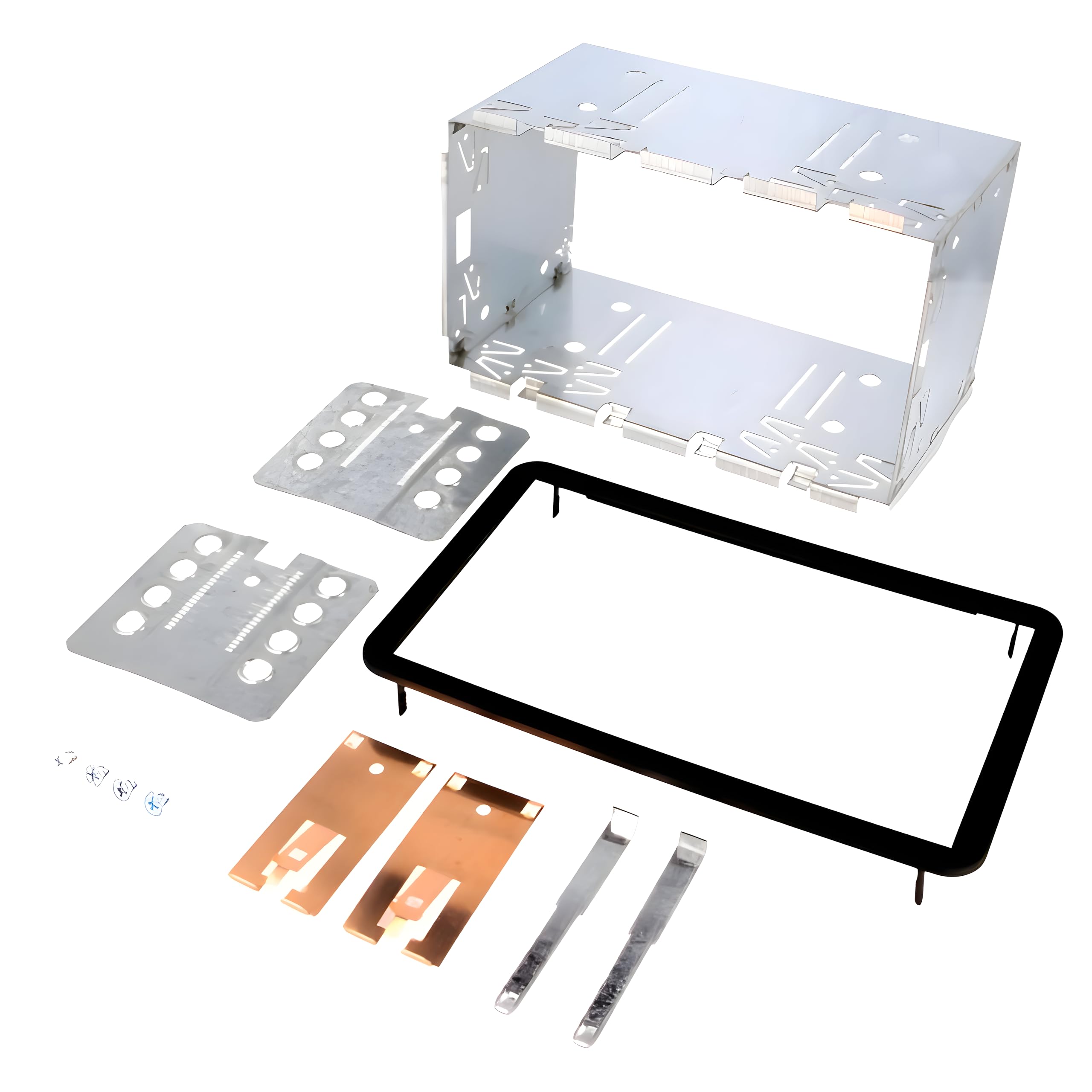 Sound Way Kit Montaggio Adattatore Autoradio, Mascherina 2 DIN Compatibile con Alfa Romeo 159 2005-2011 / Brera 2005-2010