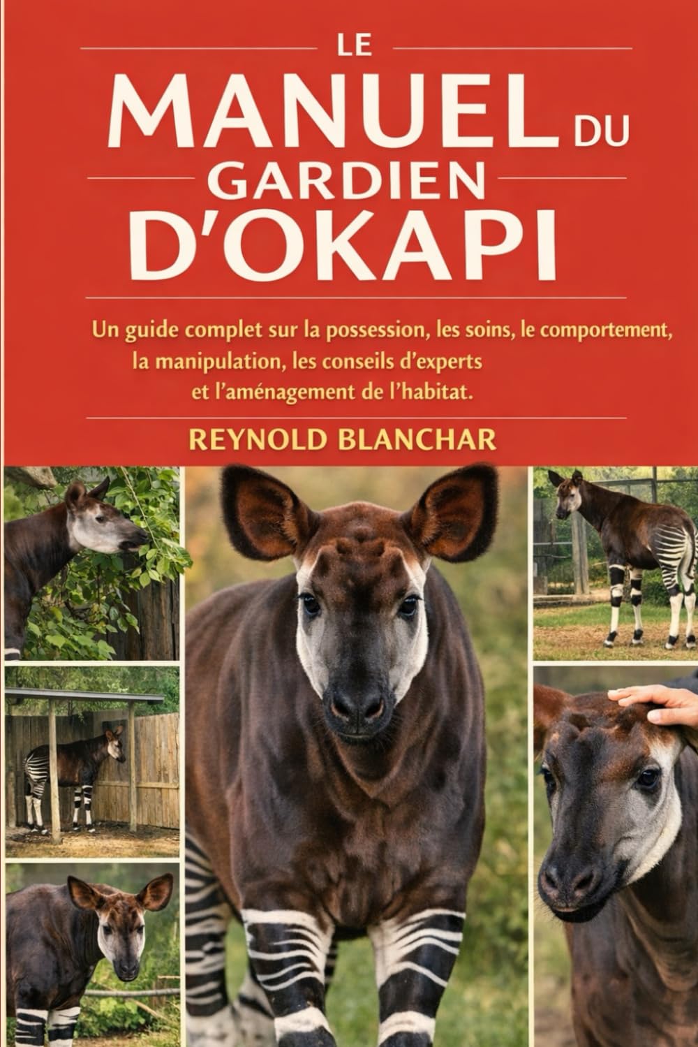 MANUEL DU GARDIEN D'OKAPI: Un guide complet sur la possession, les soins, le comportement, la manipulation, les conseils d'experts et l'aménagement de l'habitat.