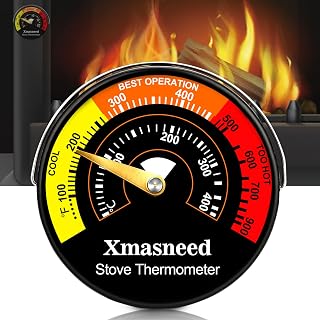 Wood Stove Thermometer Magnetic