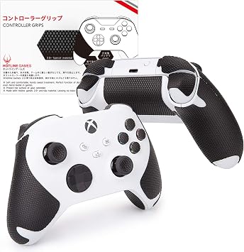 Hotline Games 2.0 Plus Controller Grip for Xbox Series X/S Controller Grips TApe XSX XSS controllers, Anti-Slip, Sweat-Absorbent, Easy To Apply Handle+Buttons+Triggers+Battery Cover Door 21PCS