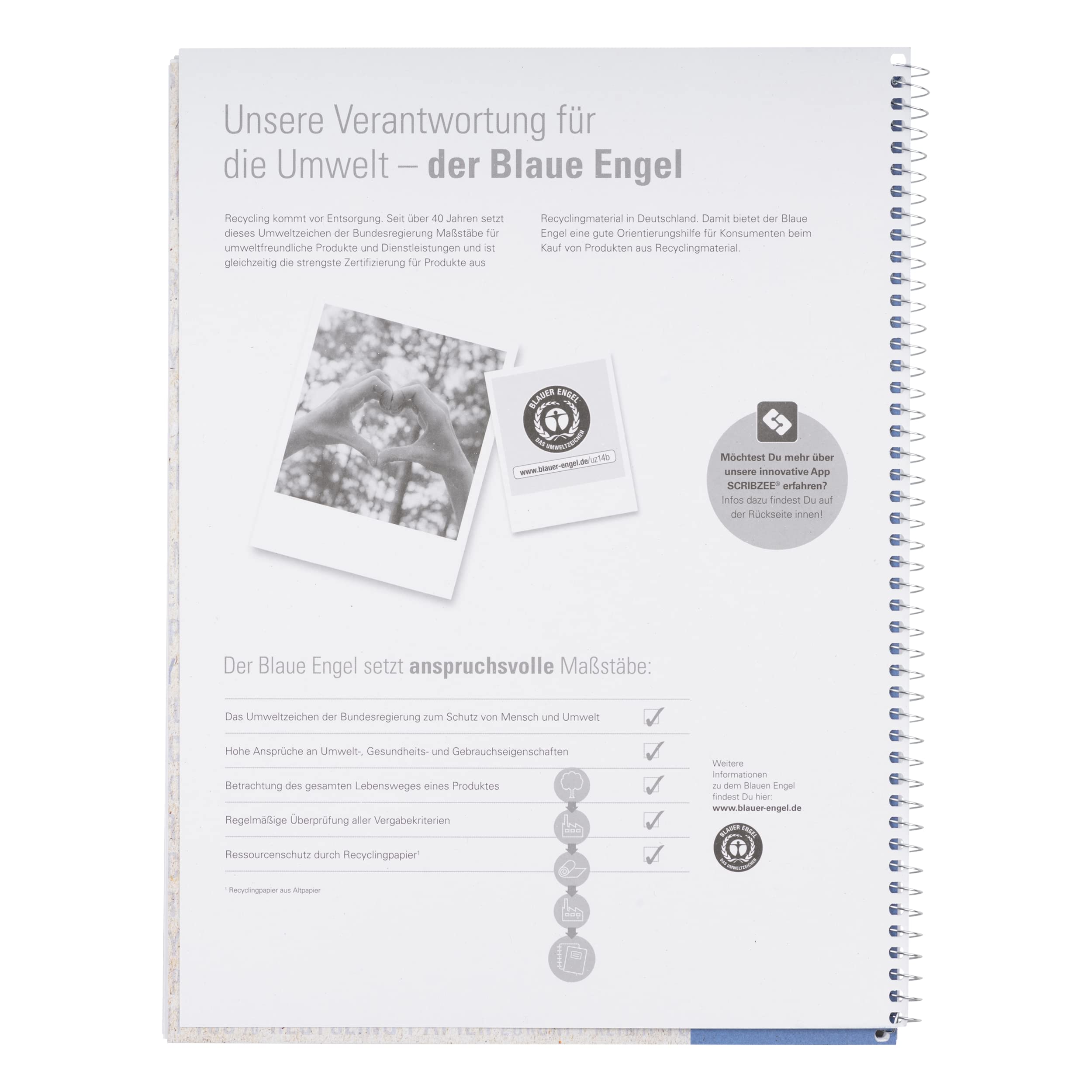 Oxford Lot de 10 cahiers lignés avec marge blanche Format A4 80 feuilles