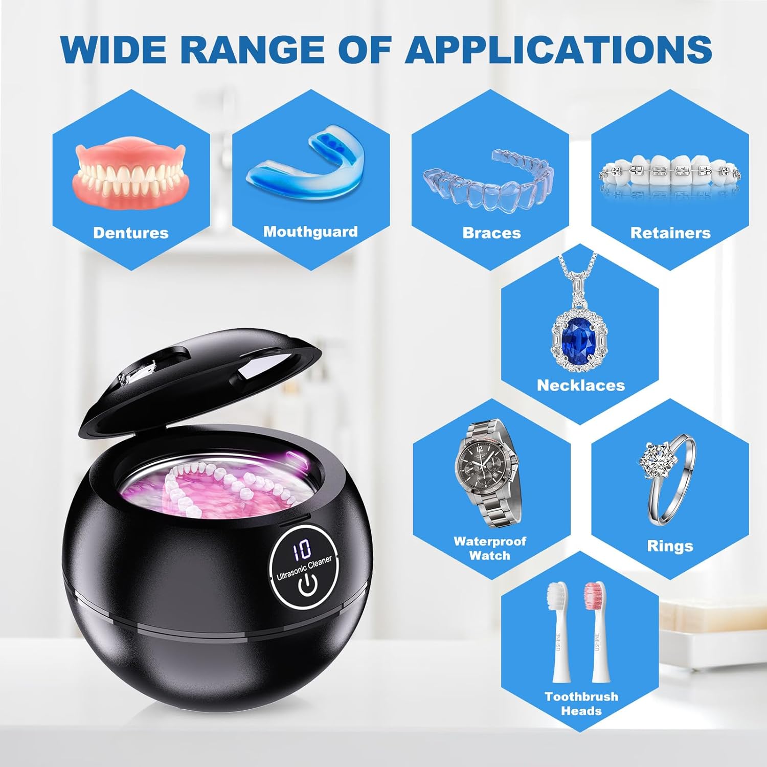 Specificațiile dispozitivului ultrasonic