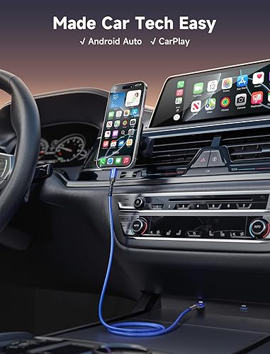 Miniatura 4 de Cable USB tipo C 3A de carga rápida, cable trenzado de carga JSAUX de USB-A a USB-C compatible con Samsung Galaxy S10 S9 S8 S20 Plus A51 A11, Note