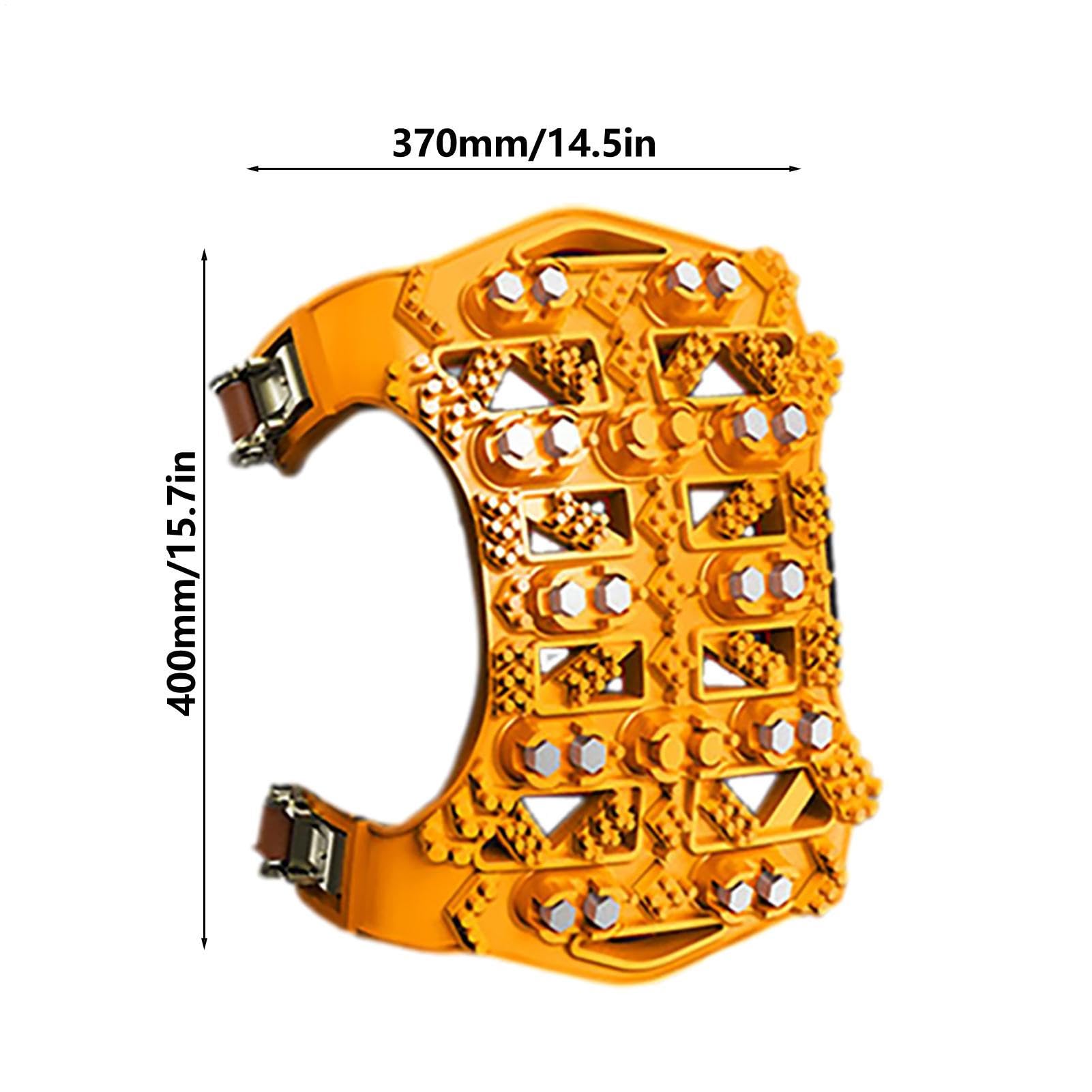 Cadenas De Nieve Para Coche Agarres De Tracción Resistentes Para Neumáticos | 6 Piezas Cadenas Antideslizantes Engrosadas para Neumáticos Conducción Invernal Agarre Tracción Coche