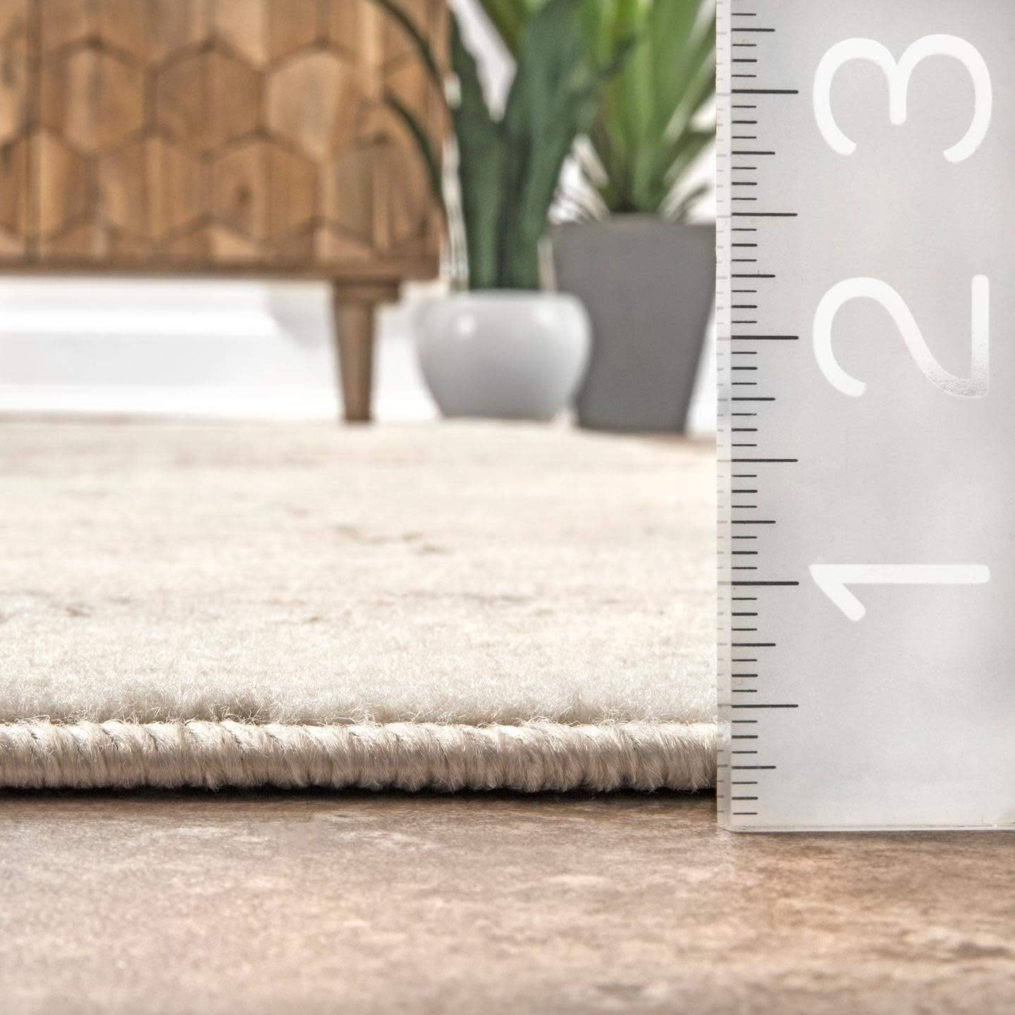 nuLOOM Freja Distressed Runner Rug, 2' 6" x 10', Beige : Home & Kitchen