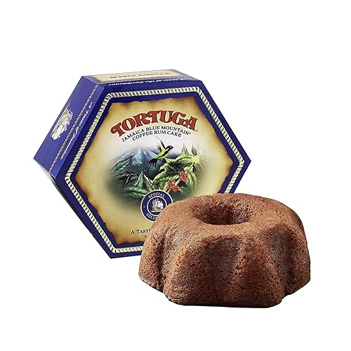 Tortuga Pastel de ron caribeño 4 oz (3 PACK): Café Blue Mountain