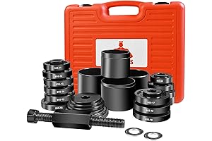 Jack Boss 24pc Press Kit: Essential Wheel Bearing Removal and Installation
