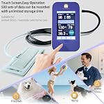 Moniteur de signes vitaux pour les petits animaux spo2, Taux d'impulsion, température et BP Surveillance de la pression artérielle chez les chiens Surveillance vétérinaire