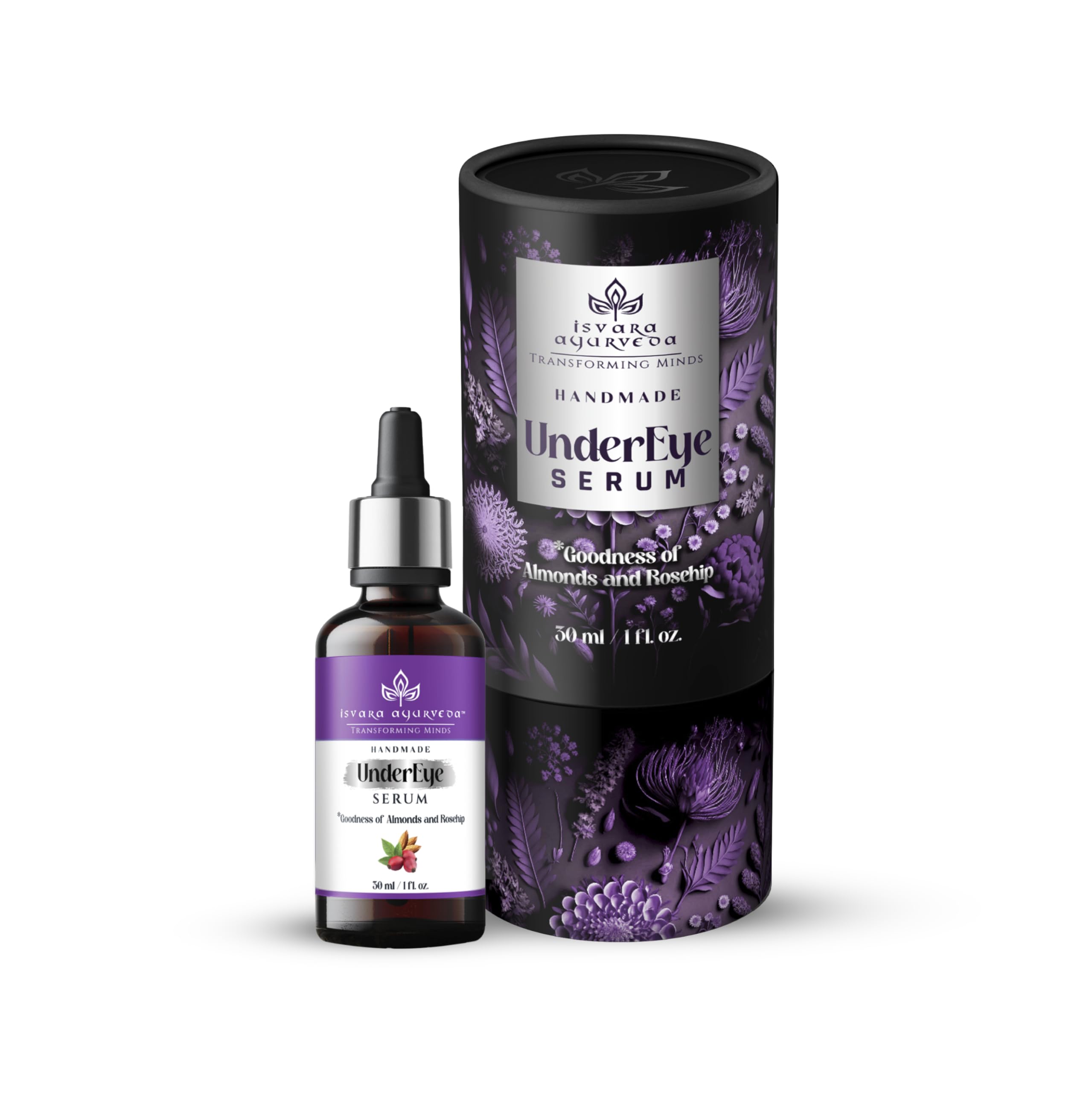 Radiant Under Eye Serum - For Acne Prone & Sensitive Skin | Dark Circle & Puffy Eye Treatment | Rosehip Essential Oil Formula - 30ml-image-15