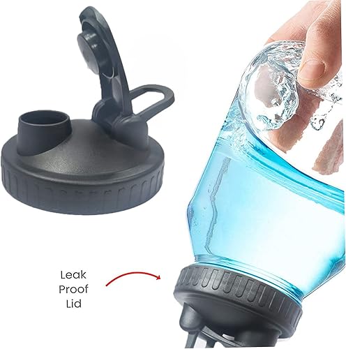 Miniatura 8 de Ckuakiwu Tapas para tarros de masón, 4 tapas de tarro Mason a prueba de fugas de 2.76 pulgadas, tapas de boca regular para verter frascos, tapas de