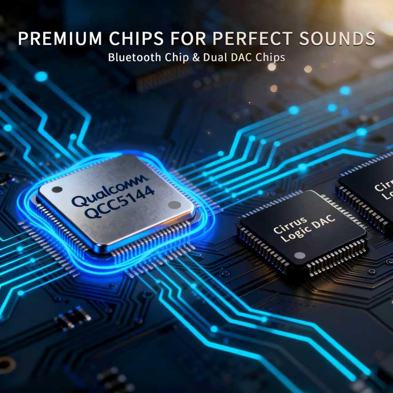 iFi GO blu Air – Tragbarer Bluetooth 5.2 DAC/Kopfhörerverstärker mit aptX Adaptive, LDAC und 4,4-mm- und 3,5-mm-Kopfhörerausgängen – Hi-Res Audio
