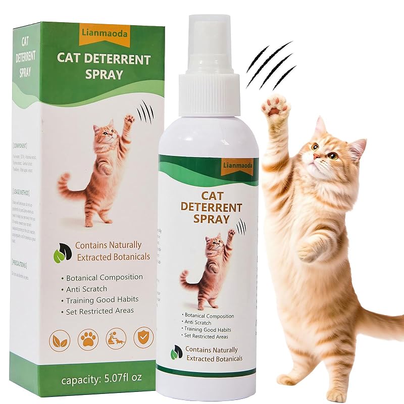 Repelente em Spray para Gatos contra Arranhões em Móveis Lianmaoda LMDCDS01, 1 unidade