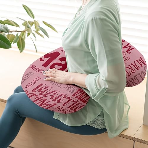 Miniatura 3 de Dyoart Baby Nursing Pillow Cover, Personalized Gift for Breastfeeding Moms, Custom, Ultra Soft Comfortable, Breathable, Pink Theme(one Size)