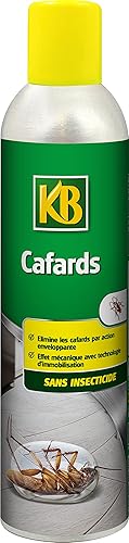 KB HDCAFAE - Aérosol Anti-Cafards Sans Insecticide Prêt à l'Emploi 300 ml - Elim