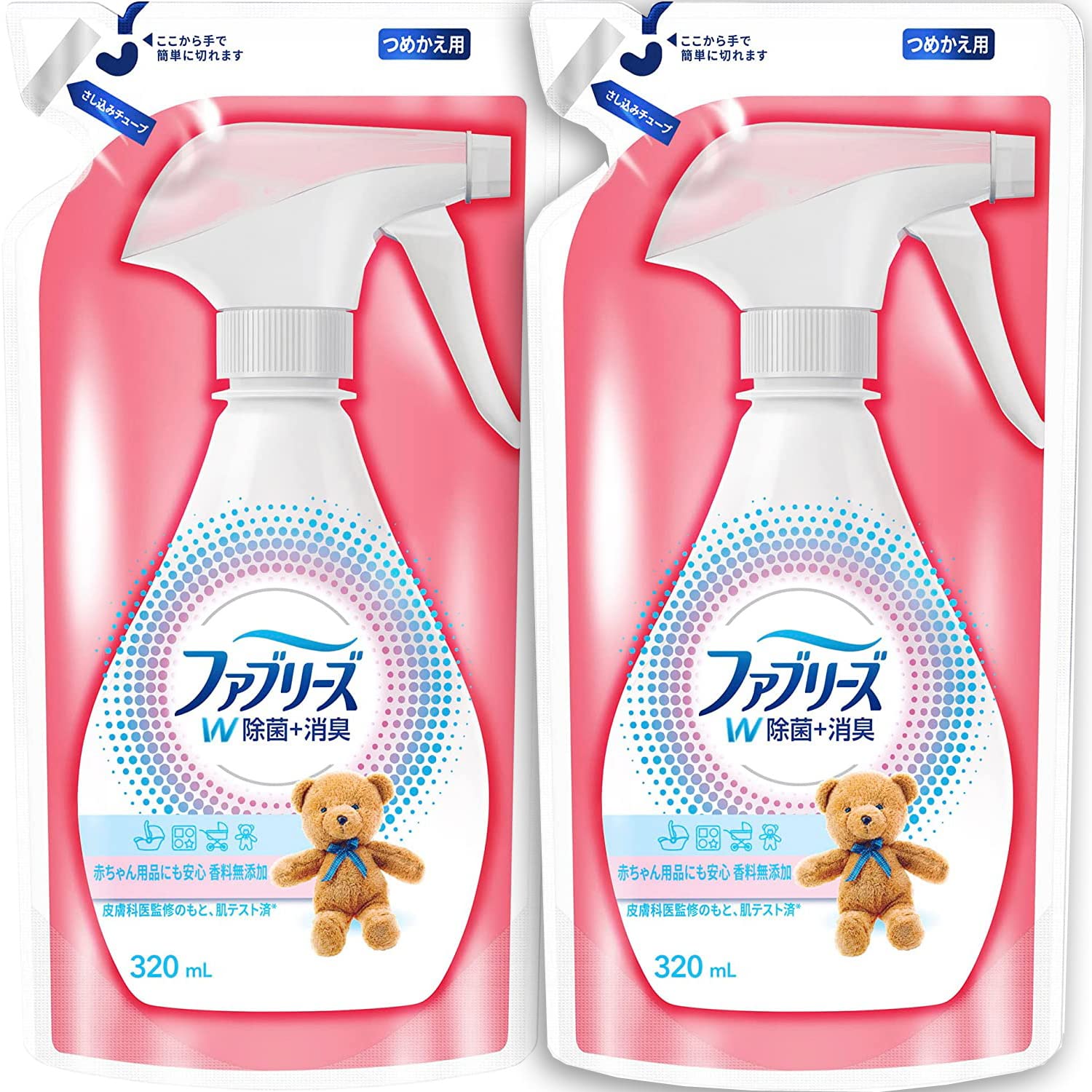 [Bulk buying] Perfume-free Fabry Refill 320ml x 2 sets