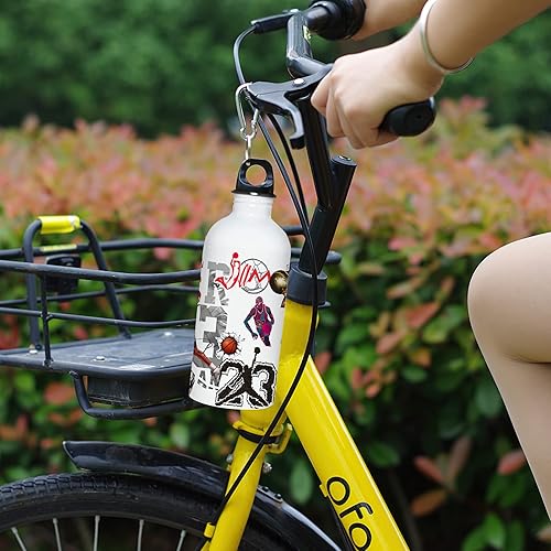 Miniatura 4 de Botellas de agua aisladas de Jordania 20oz las botellas de agua de Michael del acero inoxidable botellas de agua de deportes para la escuela