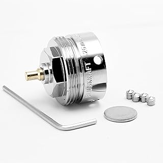 Heizkörperadapter kompatibel mit Danfoss RAVL, 26 mm bis M30 x 1,5 für Thermostatkopf M30 x 1,5 Außengewinde