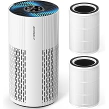 ECOSELF Air Purifiers for Home Large Room HAP604 & Air Purifier Replacement Filter, 2 Pack