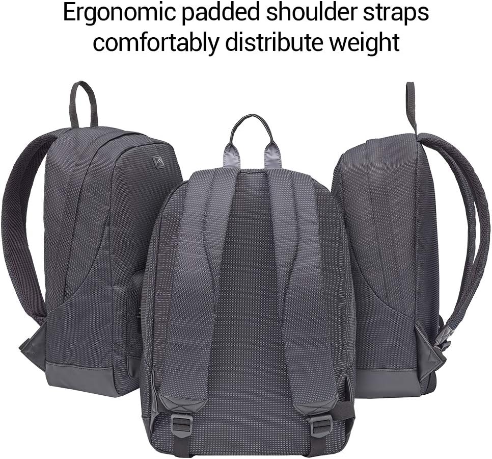 Hottest Sale Brenthaven Tred Laptop Backpack For Office or School Use – (Alpha-Black)