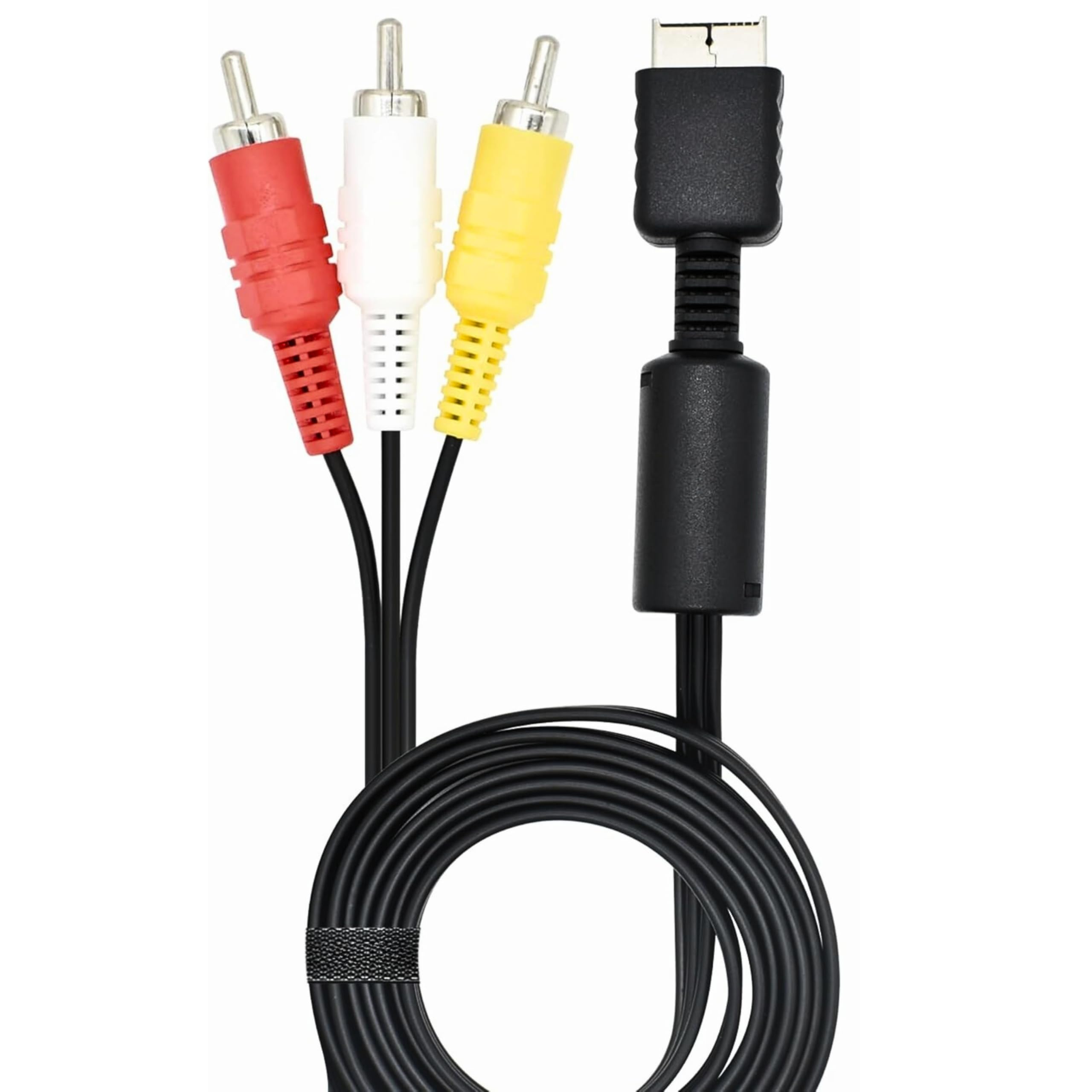 ECVV PS1 PS2 PS3 SYSTEM AV Audio Video Cable Cord,Multimedia Durable and Highly Functional Cable
