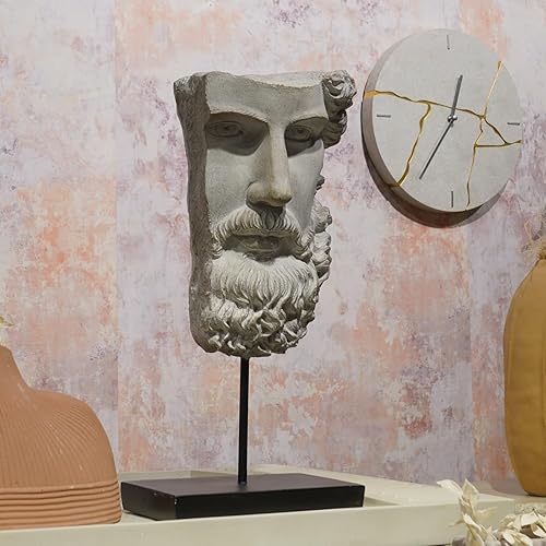 Miniatura 7 de LC LCdecohome Estatuas de Lady Justice para decoración del hogar, resina de 21.5 pulgadas de alto, gran estatua antigua de abogados griegos romanos