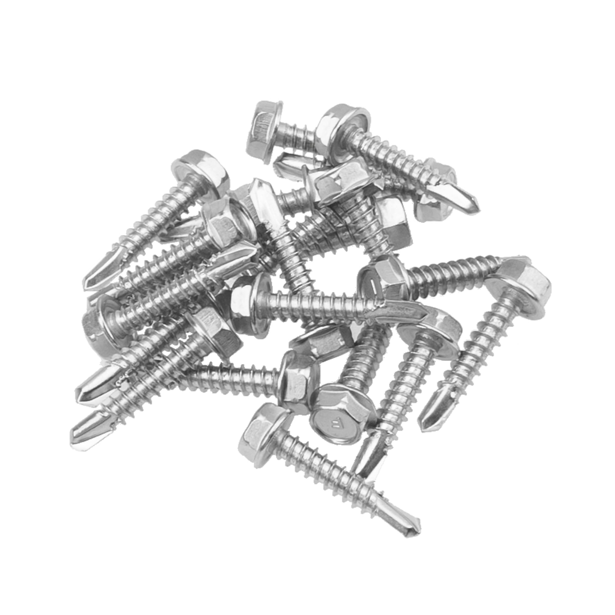 410 Stainless Steel Self Drilling Screws - 100 Pack -3 410 Stainless Steel Self Drilling Screws - 100 Pack -3